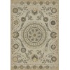 Pattern 38 Je Pense 96x140 Vintage Vinyl Floorcloth
