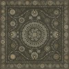 Pattern 38 L'etat C'est Moi 120x120 Vintage Vinyl Floorcloth