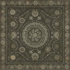 Pattern 38 L'etat C'est Moi 36x36 Vintage Vinyl Floorcloth