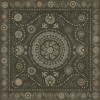 Pattern 38 L'etat C'est Moi 72x72 Vintage Vinyl Floorcloth