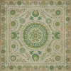Pattern 38 Spring 120x120 Vintage Vinyl Floorcloth