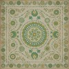 Pattern 38 Spring 72x72 Vintage Vinyl Floorcloth