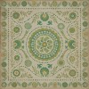Pattern 38 Spring 96x96 Vintage Vinyl Floorcloth