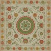 Pattern 38 Winter 120x120 Vintage Vinyl Floorcloth