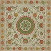Pattern 38 Winter 60x60 Vintage Vinyl Floorcloth