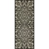 Pattern 39 Blackjack 36x90 Vintage Vinyl Floorcloth
