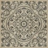 Pattern 39 Crazy Eights 36x36 Vintage Vinyl Floorcloth