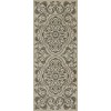 Pattern 39 Crazy Eights 36x90 Vintage Vinyl Floorcloth