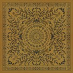 Pattern 40 Alhambra 48x48 Vintage Vinyl Floorcloth