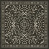 Pattern 40 Villa Lante 72x72 Vintage Vinyl Floorcloth