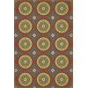 Pattern 43 Awakening 20x30 Vintage Vinyl Floorcloth