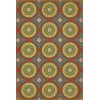 Pattern 43 Awakening 24x36 Vintage Vinyl Floorcloth