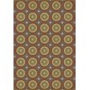 Pattern 43 Awakening 96x140 Vintage Vinyl Floorcloth