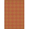 Pattern 43 Enlightenment 120x175 Vintage Vinyl Floorcloth