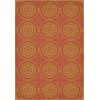 Pattern 43 Enlightenment 70x102 Vintage Vinyl Floorcloth