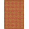 Pattern 43 Enlightenment 96x140 Vintage Vinyl Floorcloth