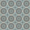 Pattern 43 Epiphany 60x60 Vintage Vinyl Floorcloth