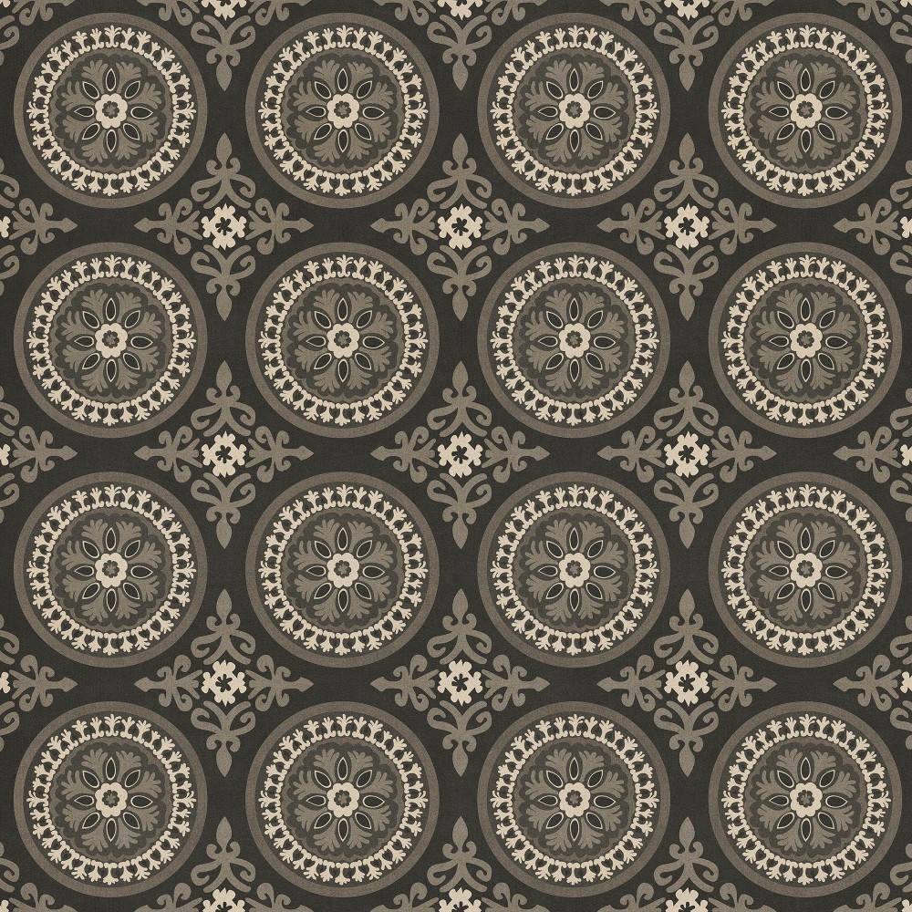 Pattern 43 Karma 60x60 Vintage Vinyl Floorcloth