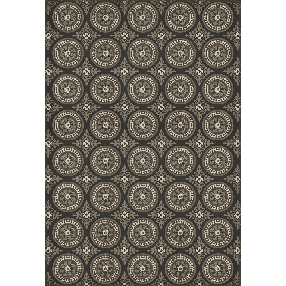 Pattern 43 Karma 96x140 Vintage Vinyl Floorcloth