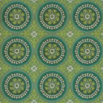 Pattern 43 Nirvana 48x48 Vintage Vinyl Floorcloth