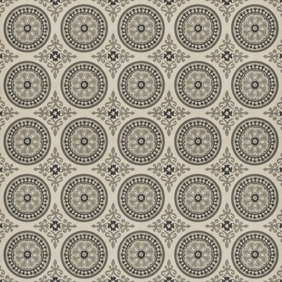 Pattern 43 Peace 120x120 Vintage Vinyl Floorcloth