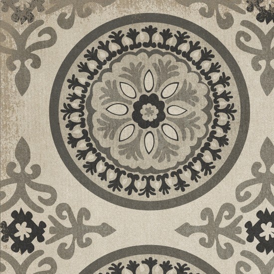 Pattern 43 Peace 38x56 Vintage Vinyl Floorcloth