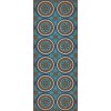 Pattern 43 Samadi 36x90 Vintage Vinyl Floorcloth