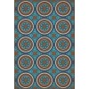 Pattern 43 Samadi 38x56 Vintage Vinyl Floorcloth