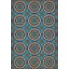 Pattern 43 Samadi 52x76 Vintage Vinyl Floorcloth