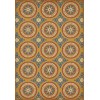 Pattern 43 Sublime 70x102 Vintage Vinyl Floorcloth