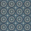 Pattern 43 Zen 60x60 Vintage Vinyl Floorcloth