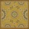 Pattern 44 Holein 120x120 Vintage Vinyl Floorcloth