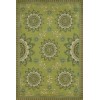 Pattern 44 Sashiko 20x30 Vintage Vinyl Floorcloth