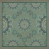 Pattern 44 Shisha 72x72 Vintage Vinyl Floorcloth