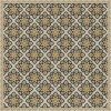 Pattern 45 Auratus 72x72 Vintage Vinyl Floorcloth