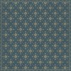 Pattern 45 Indigoticus 120x120 Vintage Vinyl Floorcloth