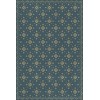 Pattern 45 Indigoticus 20x30 Vintage Vinyl Floorcloth
