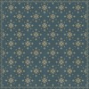Pattern 45 Indigoticus 72x72 Vintage Vinyl Floorcloth