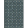Pattern 45 Indigoticus 96x140 Vintage Vinyl Floorcloth