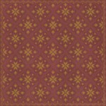 Pattern 45 Miniatus 36x36 Vintage Vinyl Floorcloth