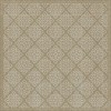 Pattern 45 Niveus 60x60 Vintage Vinyl Floorcloth