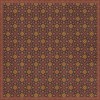 Pattern 45 Rubellus 120x120 Vintage Vinyl Floorcloth