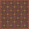 Pattern 45 Rubellus 36x36 Vintage Vinyl Floorcloth