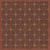 Pattern 45 Rubellus 60x60 Vintage Vinyl Floorcloth