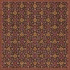 Pattern 45 Rubellus 72x72 Vintage Vinyl Floorcloth