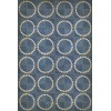 Pattern 46 Empty Spaces Between the Stars 20x30 Vintage Vinyl Floorcloth