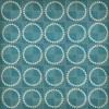 Pattern 46 Stellar 72x72 Vintage Vinyl Floorcloth