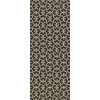 Pattern 47 Black Russian 36x90 Vintage Vinyl Floorcloth