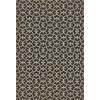 Pattern 47 Black Russian 52x76 Vintage Vinyl Floorcloth