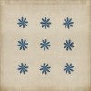 Pattern 48 Cloche 36x36 Vintage Vinyl Floorcloth